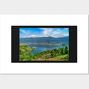 Pokhara Lake. Posters and Art